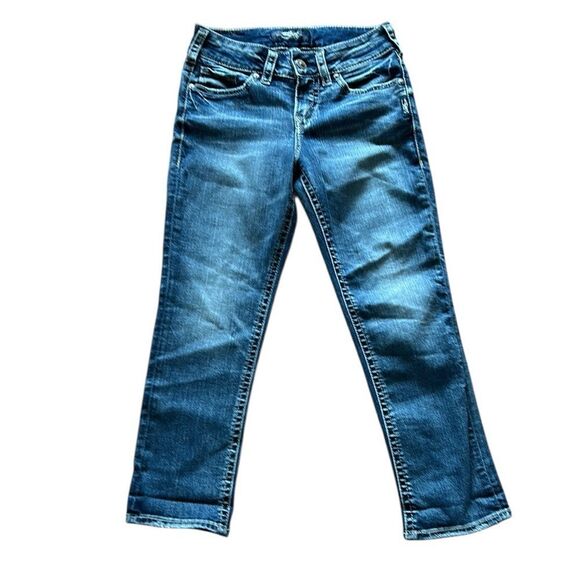 Silver Jeans Suki Capri Jeans - Picture 1 of 7